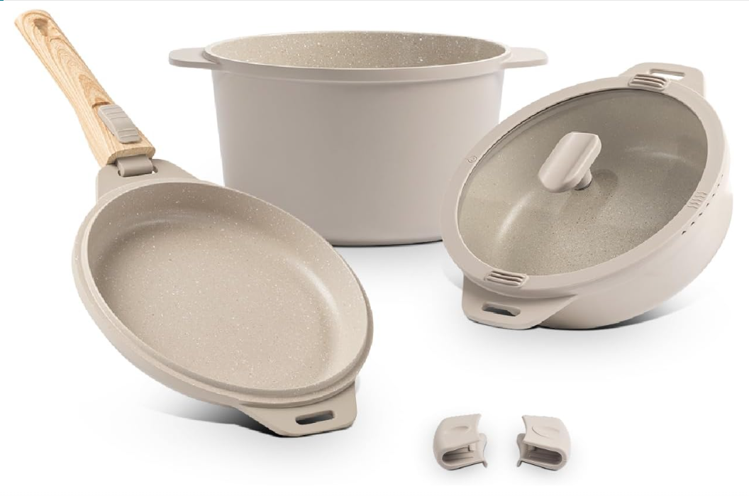 Jogo de Panelas Loft Ceramic life